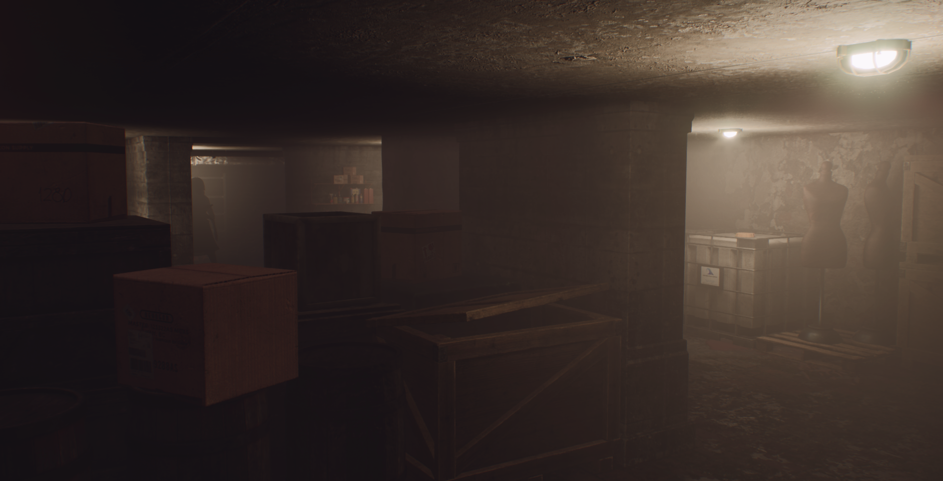 foggy basement
